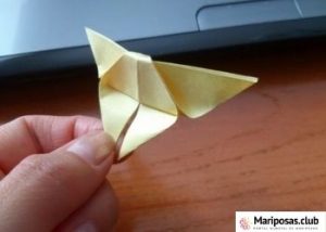 mariposa de papel